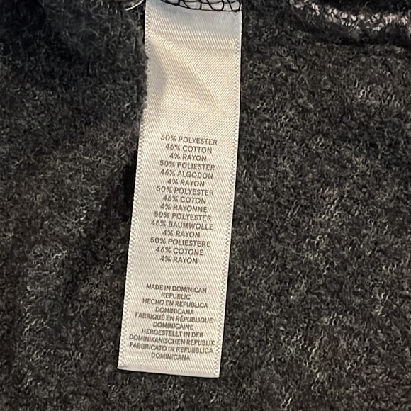 Police Thin Blue Line Heart Flag Pullover Sweatshirt Womens Small - Picture 8 of 9